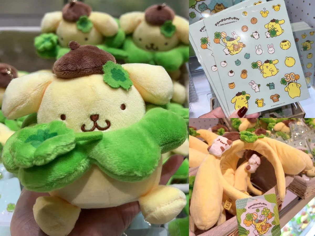 布丁狗30週年快閃店4:23登場！台灣限定「幸運草系列」必收1