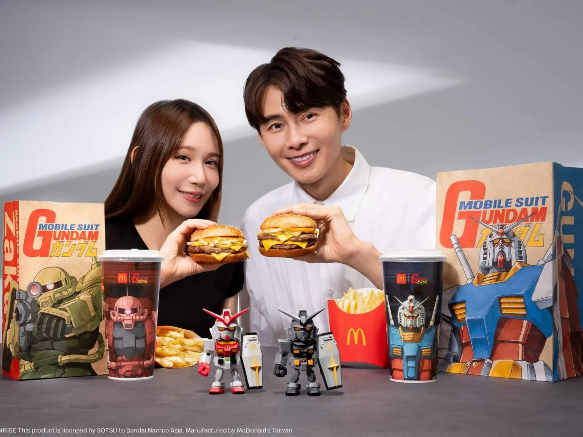 麥當勞鋼彈公仔5