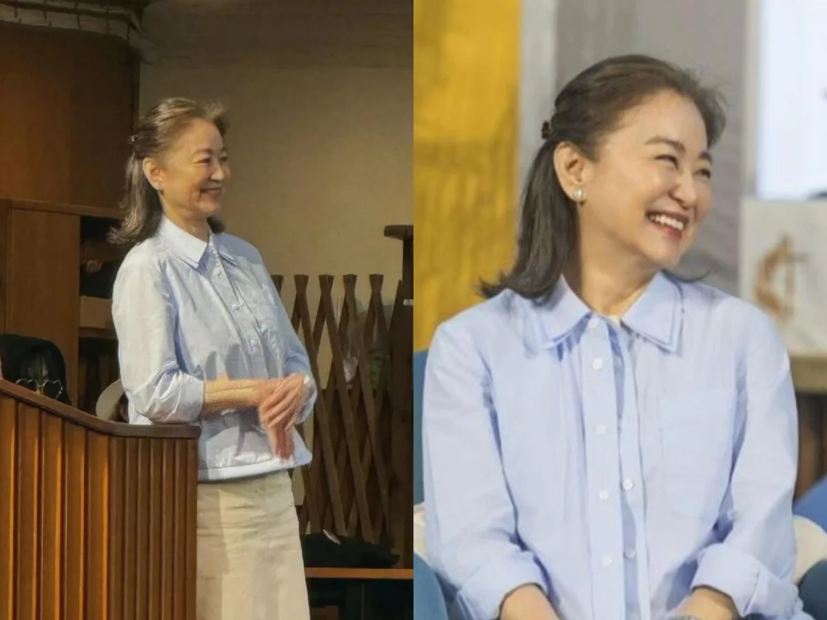 林青霞「自然老去」狀態太美！