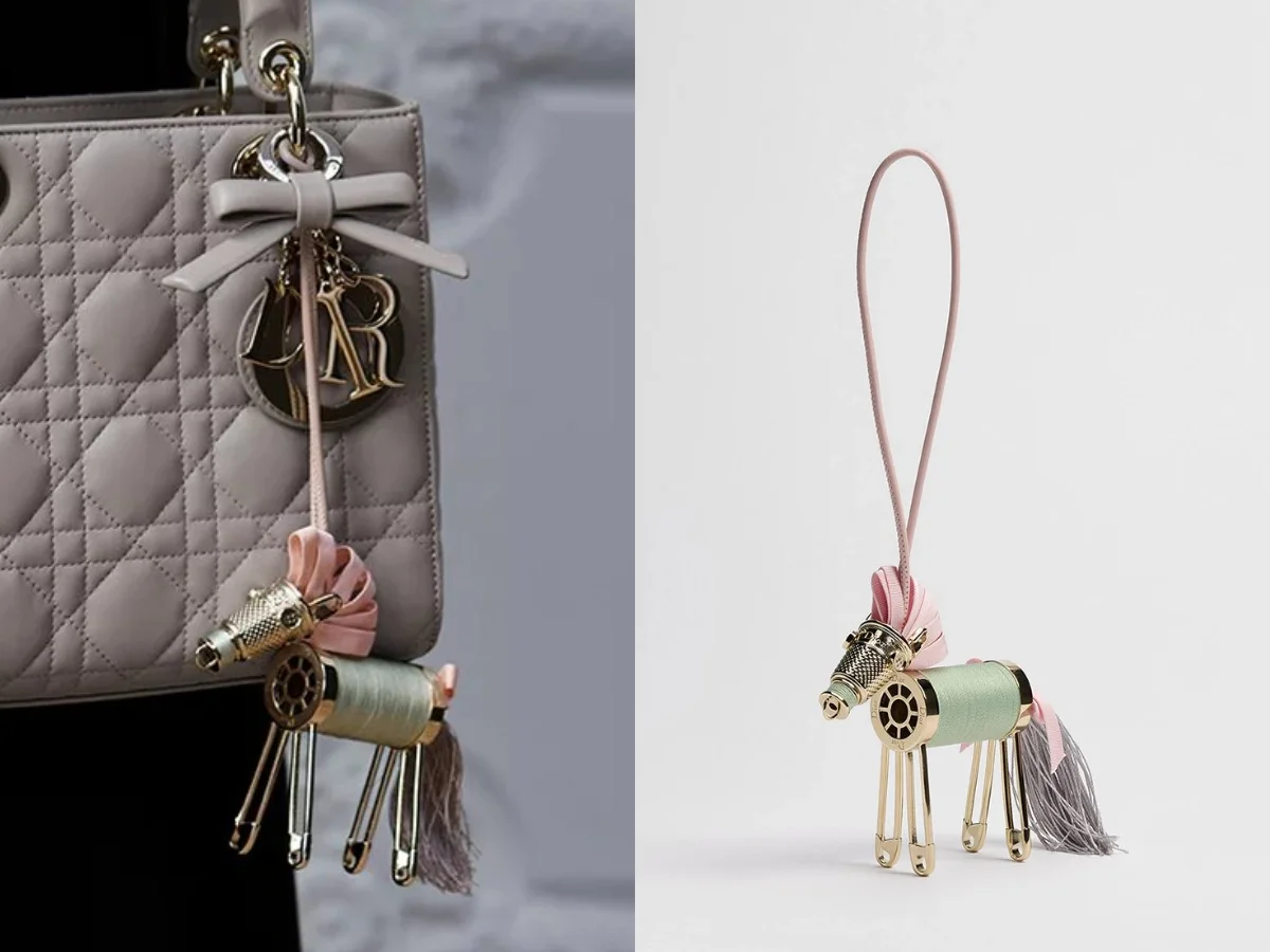 Dior Lucky Dior 駿馬包款吊飾，NT.36,500