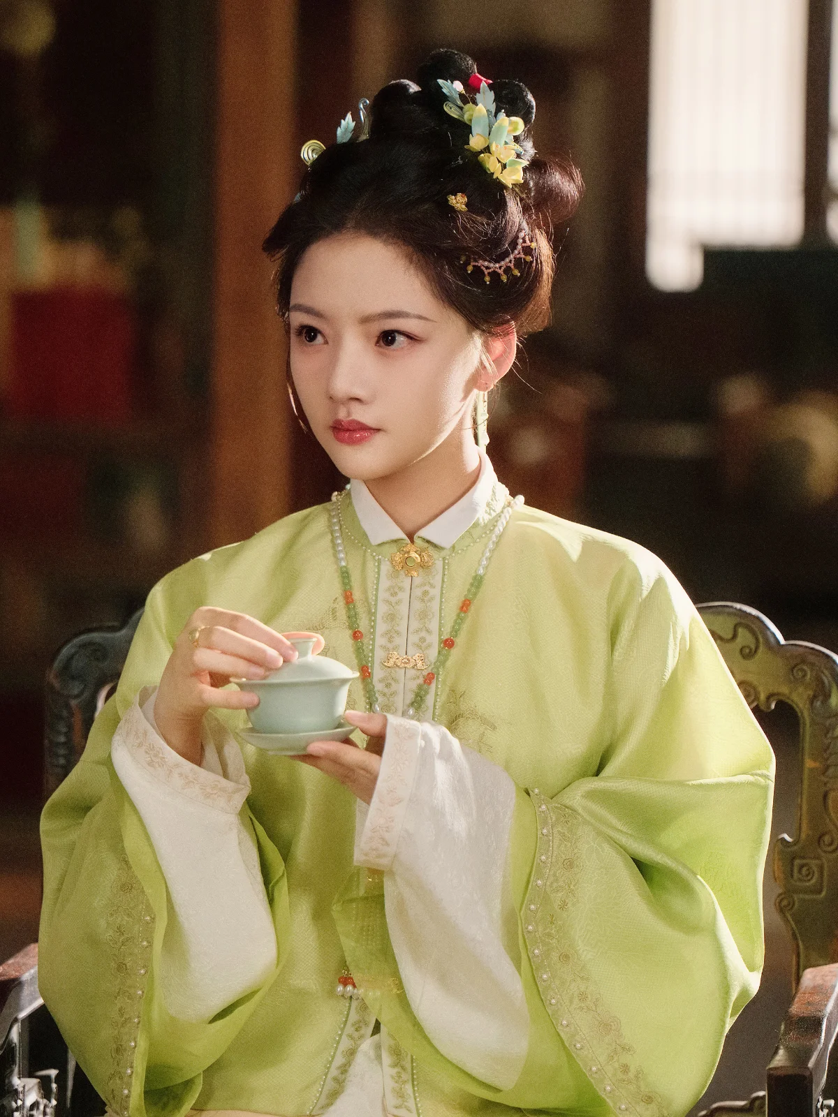 女主角：任敏 飾 顧錦朝