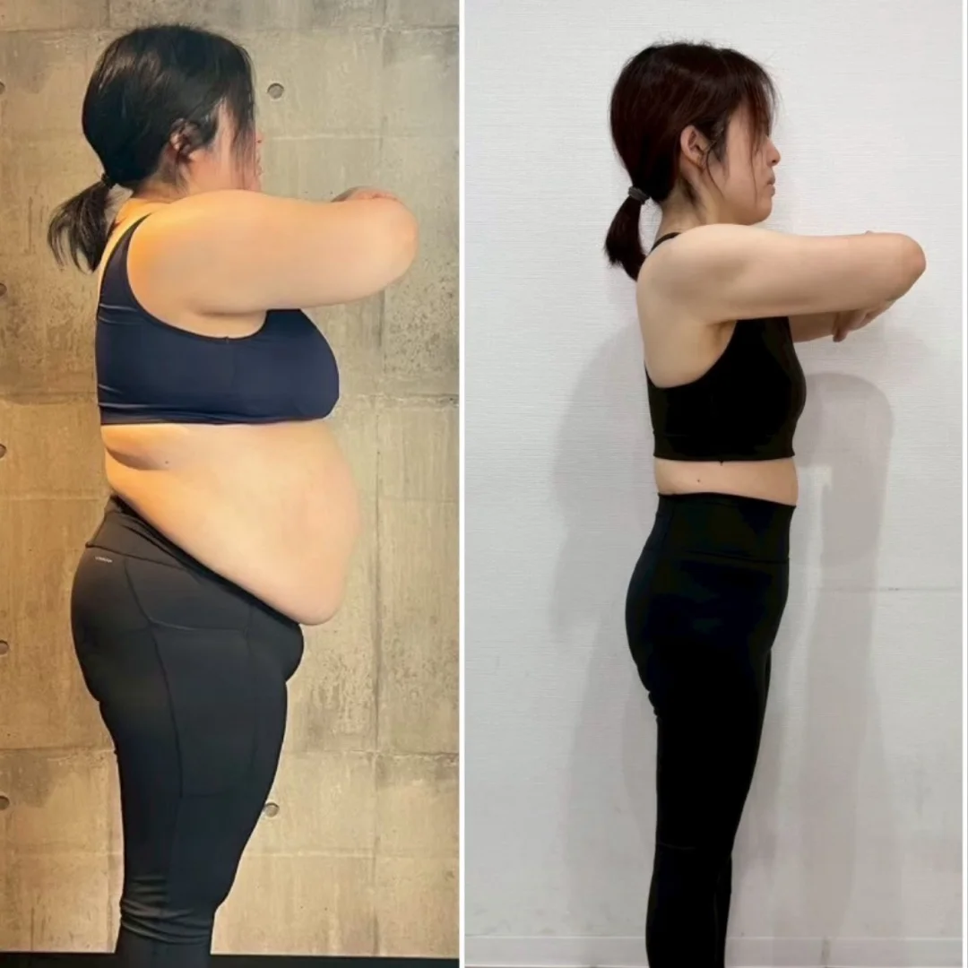 日本女生90kg→48kg不靠節食！宅家「深蹲＋1神器」比上健身房瘦更快，從4XL成功穿回S號