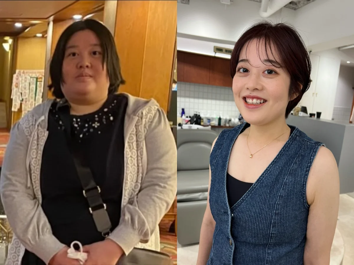 日本女生90kg→48kg不靠節食!宅家「深蹲+1神器」比上健身房瘦更快,從4XL成功穿回S號