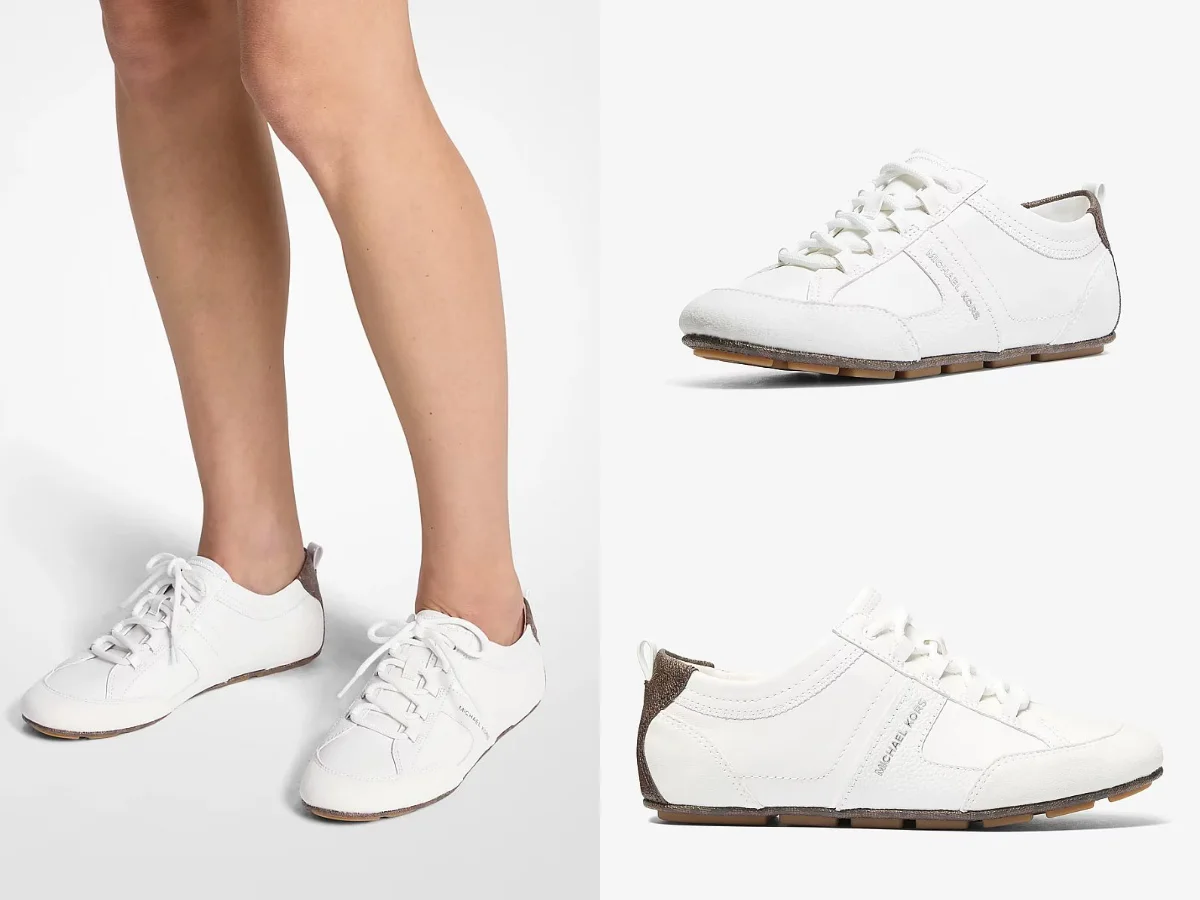 Michael Kors Keely Leather Trainer，NT.7,700