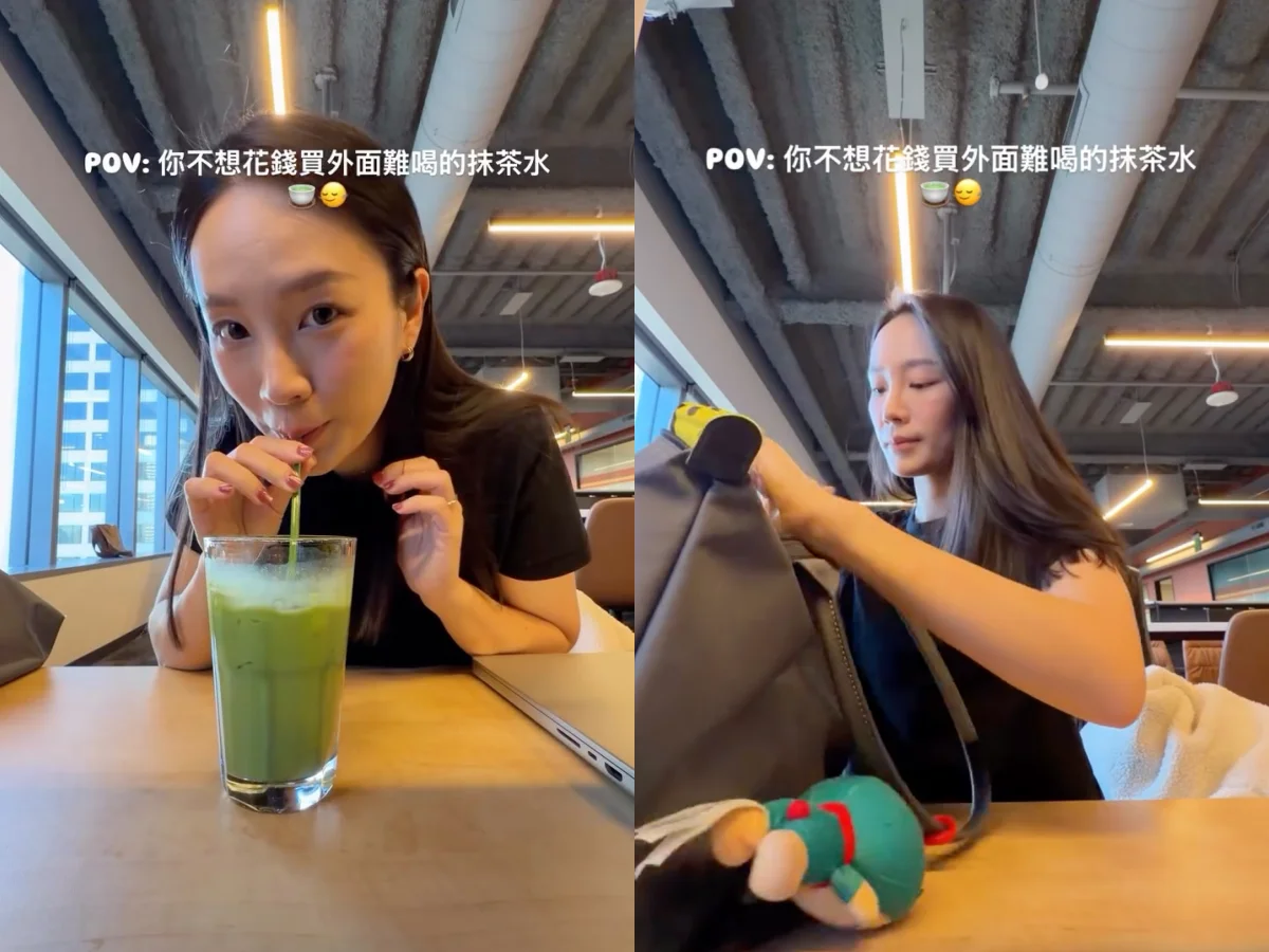 Kelly 刷抹茶大家卻被longchamp燒到了