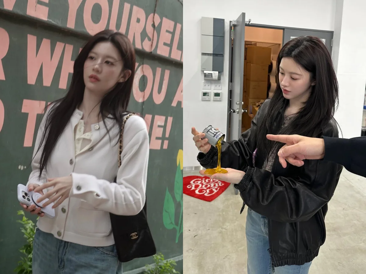 高允貞女友感穿搭