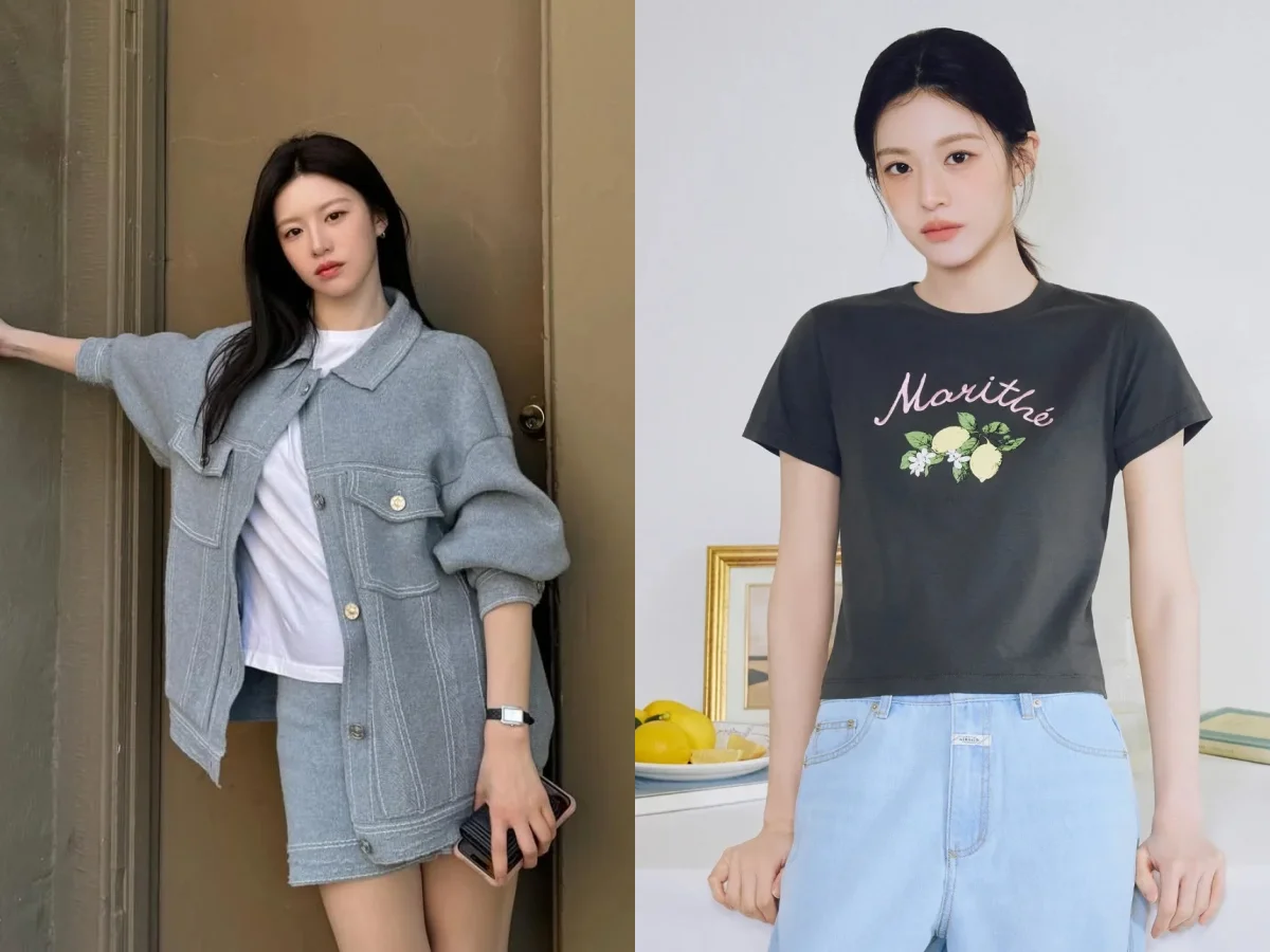 高允貞女友感穿搭