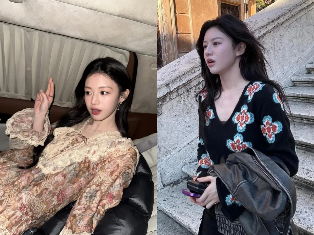 高允貞女友感穿搭