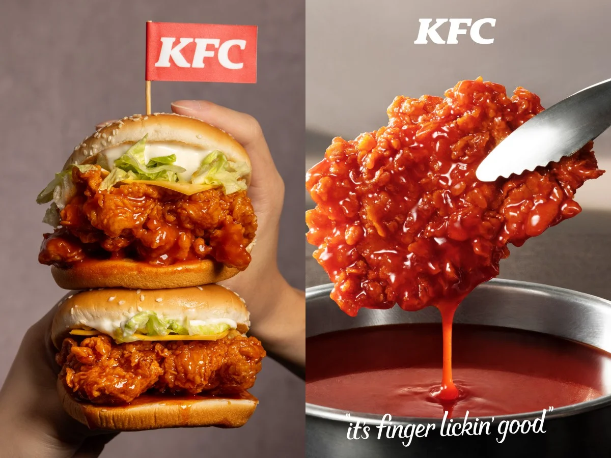 KFC爆醬！是拉差咔啦雞腿堡