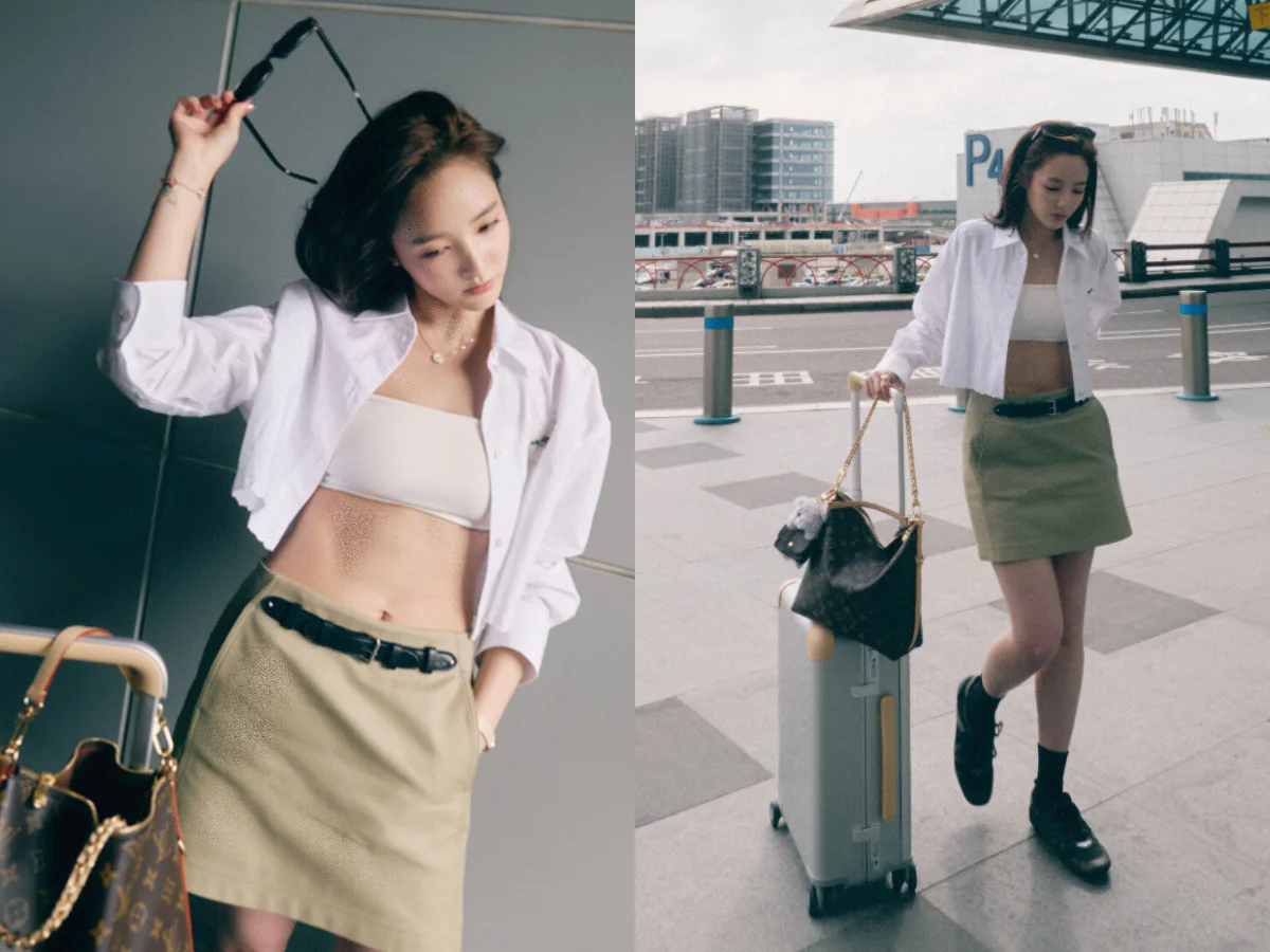 王淨穿搭
