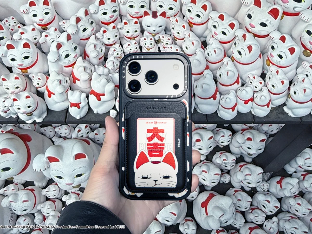 圖12. 膽大黨 x CASETiFY 聯名系列推出包含 AirPods 及 AirPods Pro 保護殼、iPad 保護殼、MacBook 保護殼，以及多款 MagSafe 兼容磁吸在內的多款電子配件