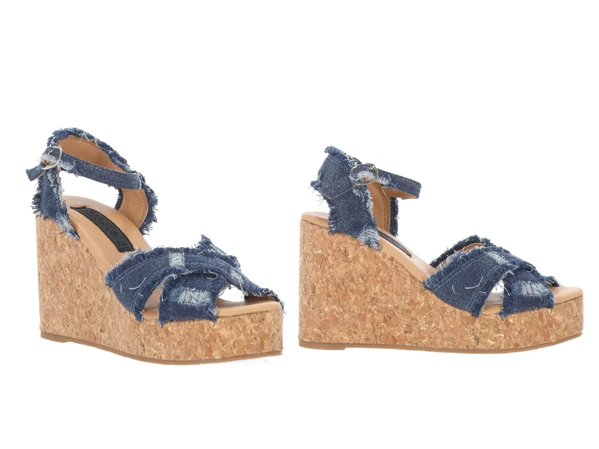 Colors Of California Wedge Sandals
