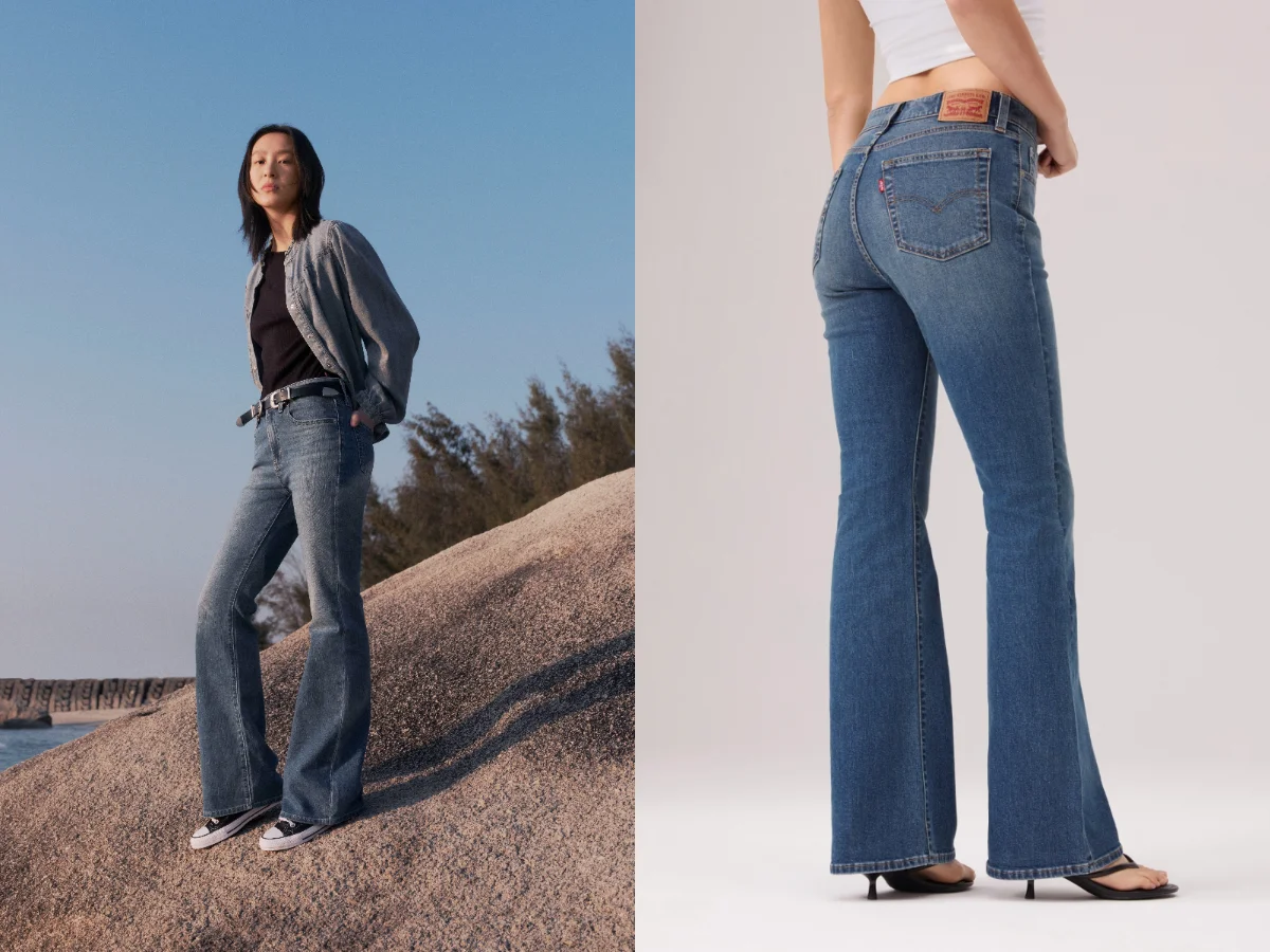 Levi&rsquo;s 726 高腰 靴型 牛仔褲 Performance Cool 涼感牛仔褲，NT.4,590