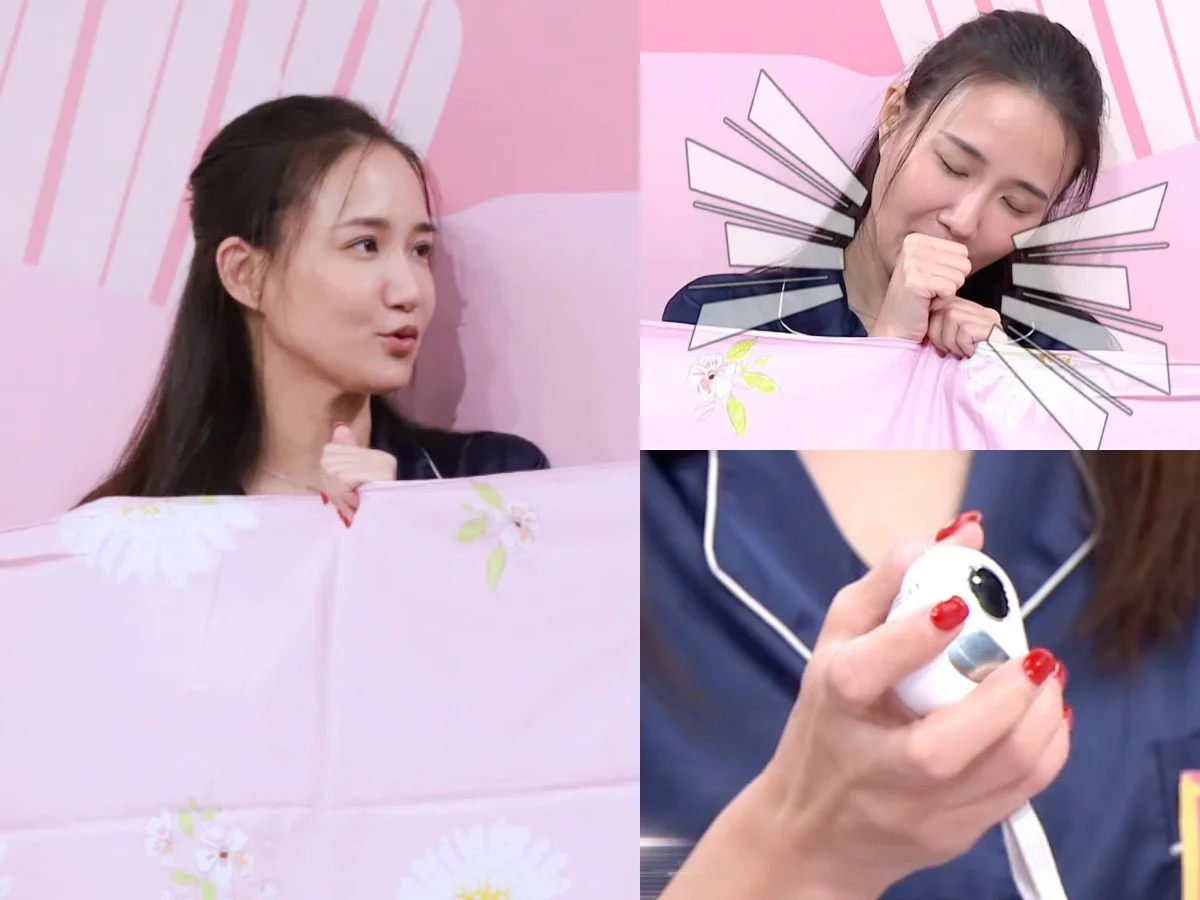 睡不著失眠是因沒安全感？何妤玟私藏「手握式睡眠儀」安睡小物、美軍478呼吸法助眠