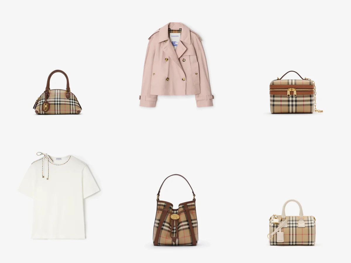 許路兒、Lily都在拿的Burberry格紋包：從飯盒包到波士頓包經典不敗