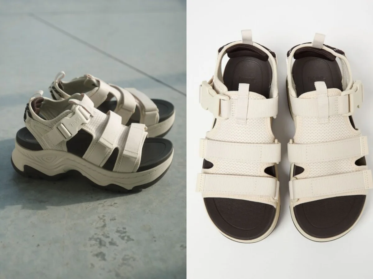 Teva &times; green label relaxing Hurricane Ampsole Gaila Sandal