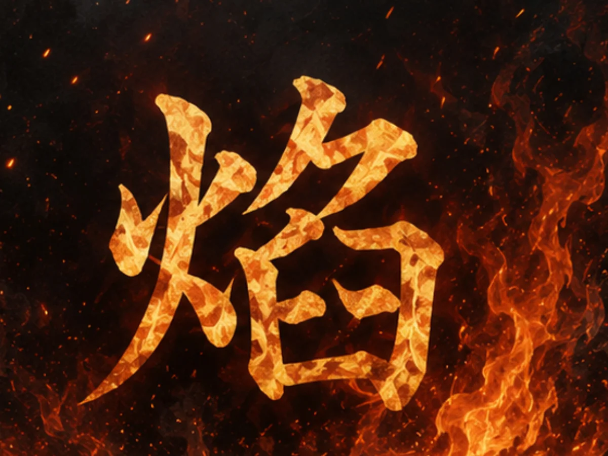 選擇C｜「焰」
