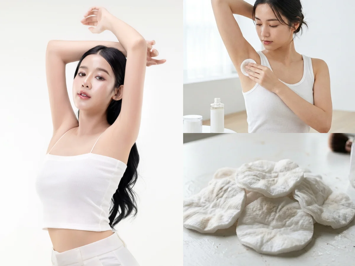 腋下黑有救了！Threads爆紅「腋下刷酸法」，汗臭暗沉都改善！但這步驟千萬別做錯