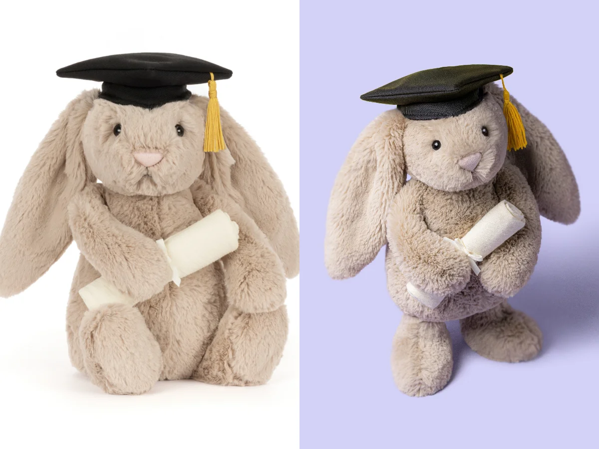 Jellycat Bashful Bunny Graduation Outfit 畢業兔，NT.2,880