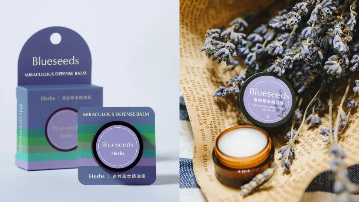 ▲Blueseeds奇妙草本萬用精油膏 (圖片來源: Blueseeds)