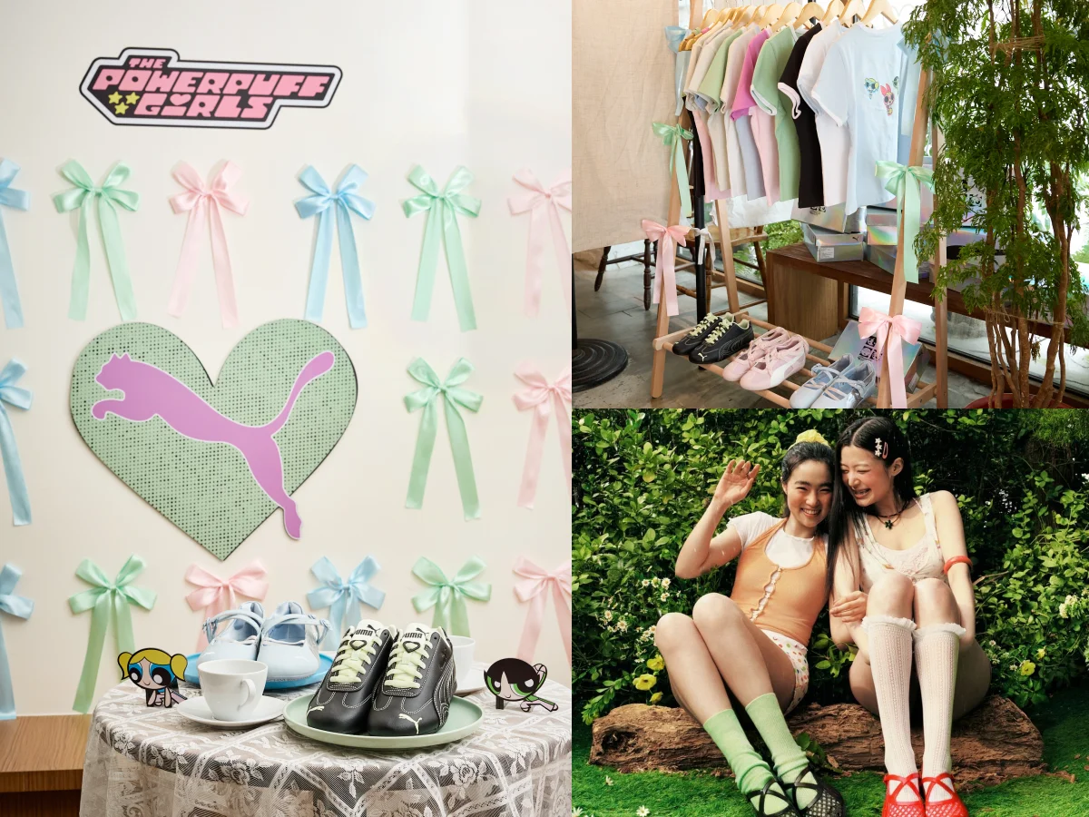 PUMA x 飛天小女警聯名超萌開箱！攜waku waku推聯名餐～韓妞瘋搶這雙「果凍賽車鞋」