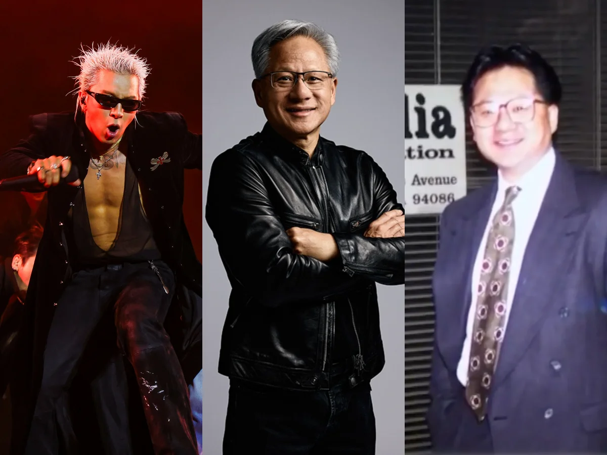 有錢真的會變帥？黃仁勳舊照被翻出，網議：越老越帥！造型撞臉太陽？本人高EQ回應！