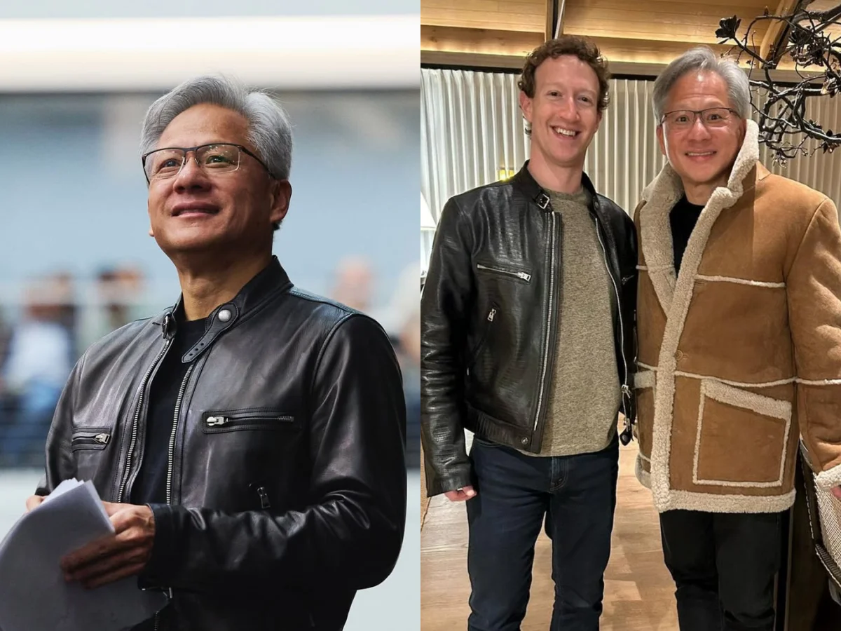 黃仁勳的時尚變化