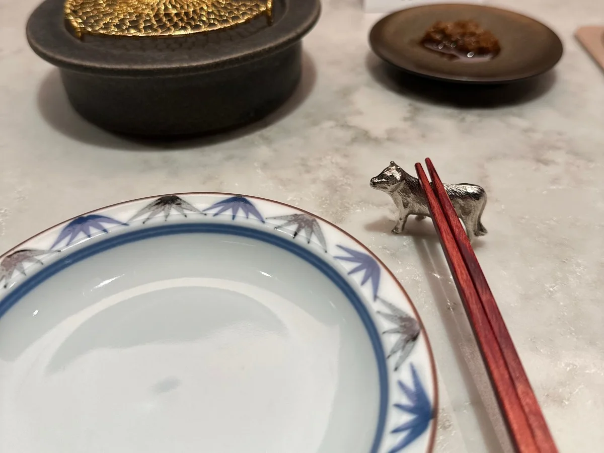 牛花 USHIHANA 台中公益店 日本帶回職人筷架