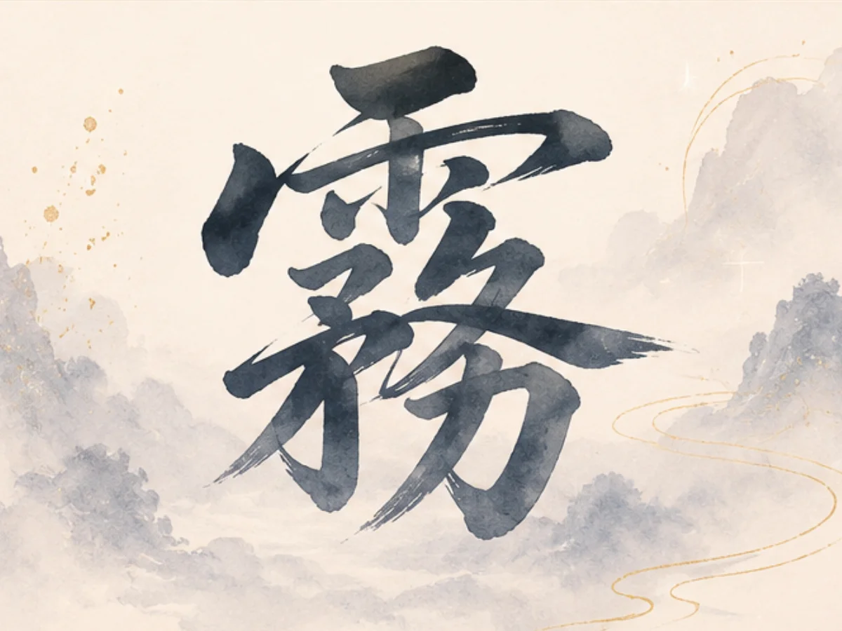 選擇④「霧」字的人