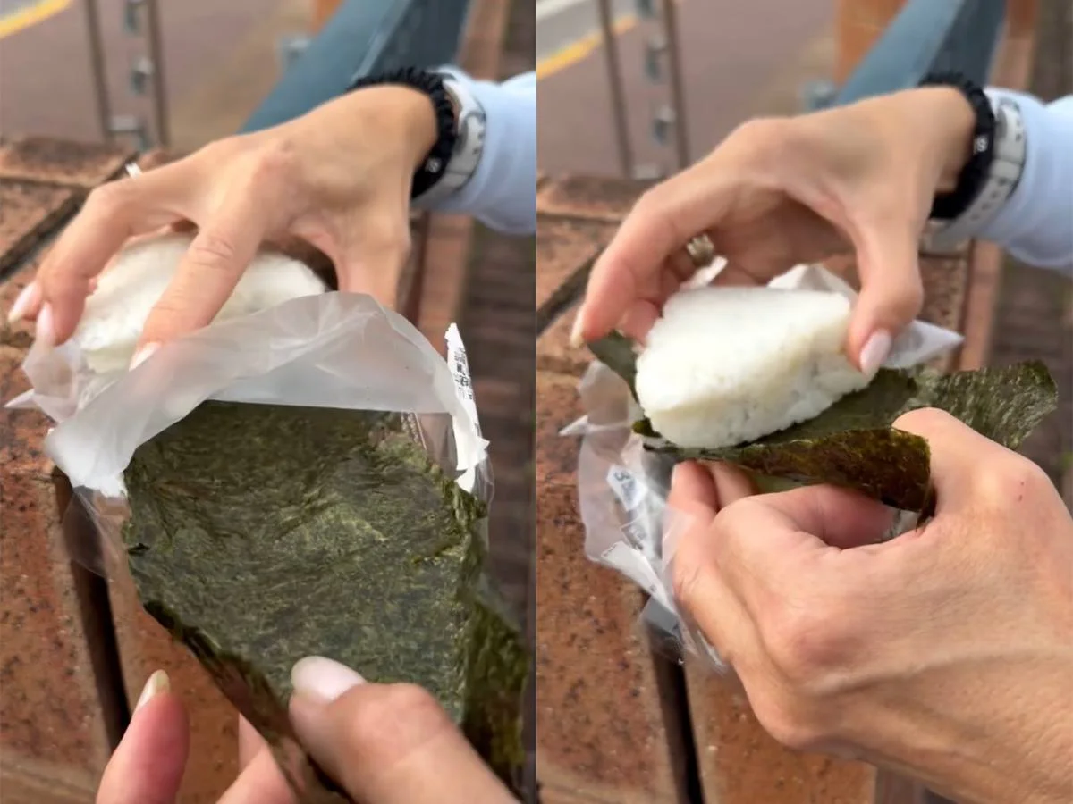 超商飯糰怎麼開？外國人「暴力拆解」讓台灣人集體崩潰2