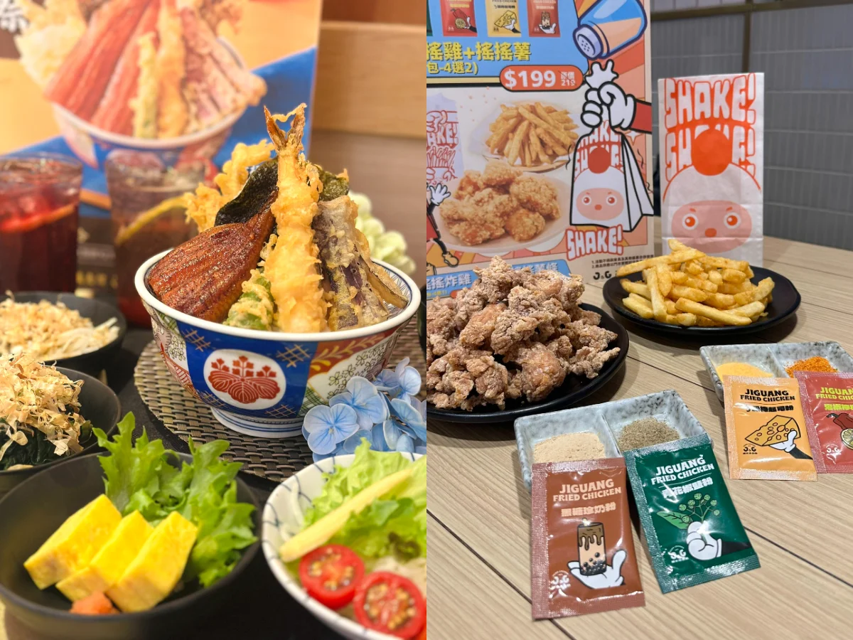 暑假美食大爆發！繼光香香雞黑糖珍奶炸雞開吃，金子半之助限定鰻魚天丼土用丑日登場