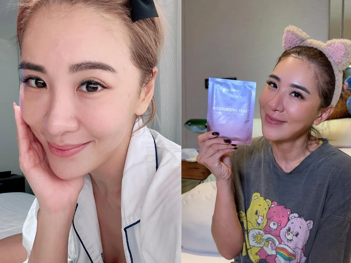 小禎敷面膜