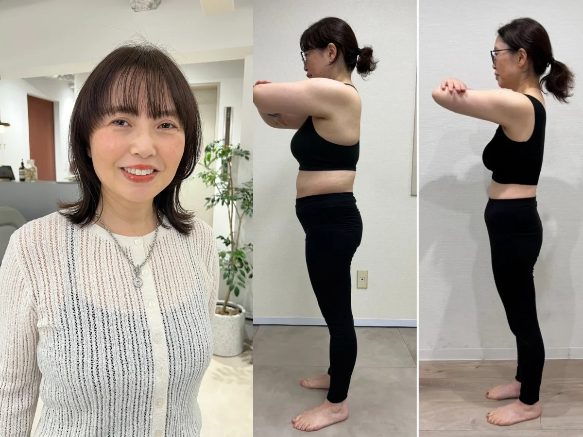 超討厭運動也能瘦！45歲日本女生60kg→49kg驚人蛻變，瞬間年輕10歲「身體痠痛感」也消失