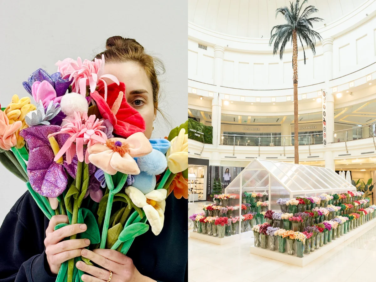 全球瘋搶的絨毛花來台！CJ Hendry「Flower Shop」限時登場，百種花款齊綻放