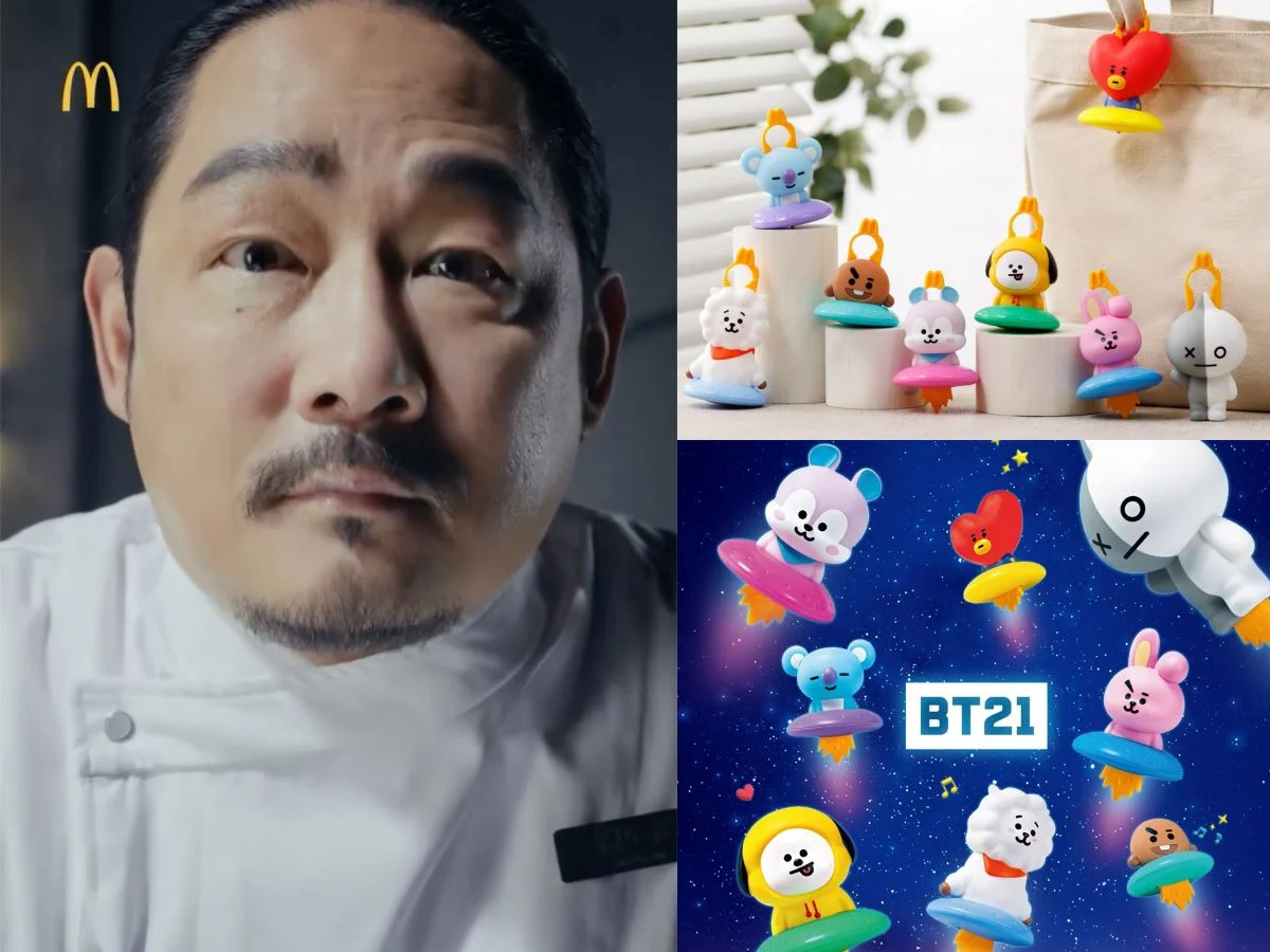 麥當勞BT21聯名9/2開搶！《黑白大廚》金度潤為「勁脆鷄腿堡」睜眼？8樣餐點將停賣