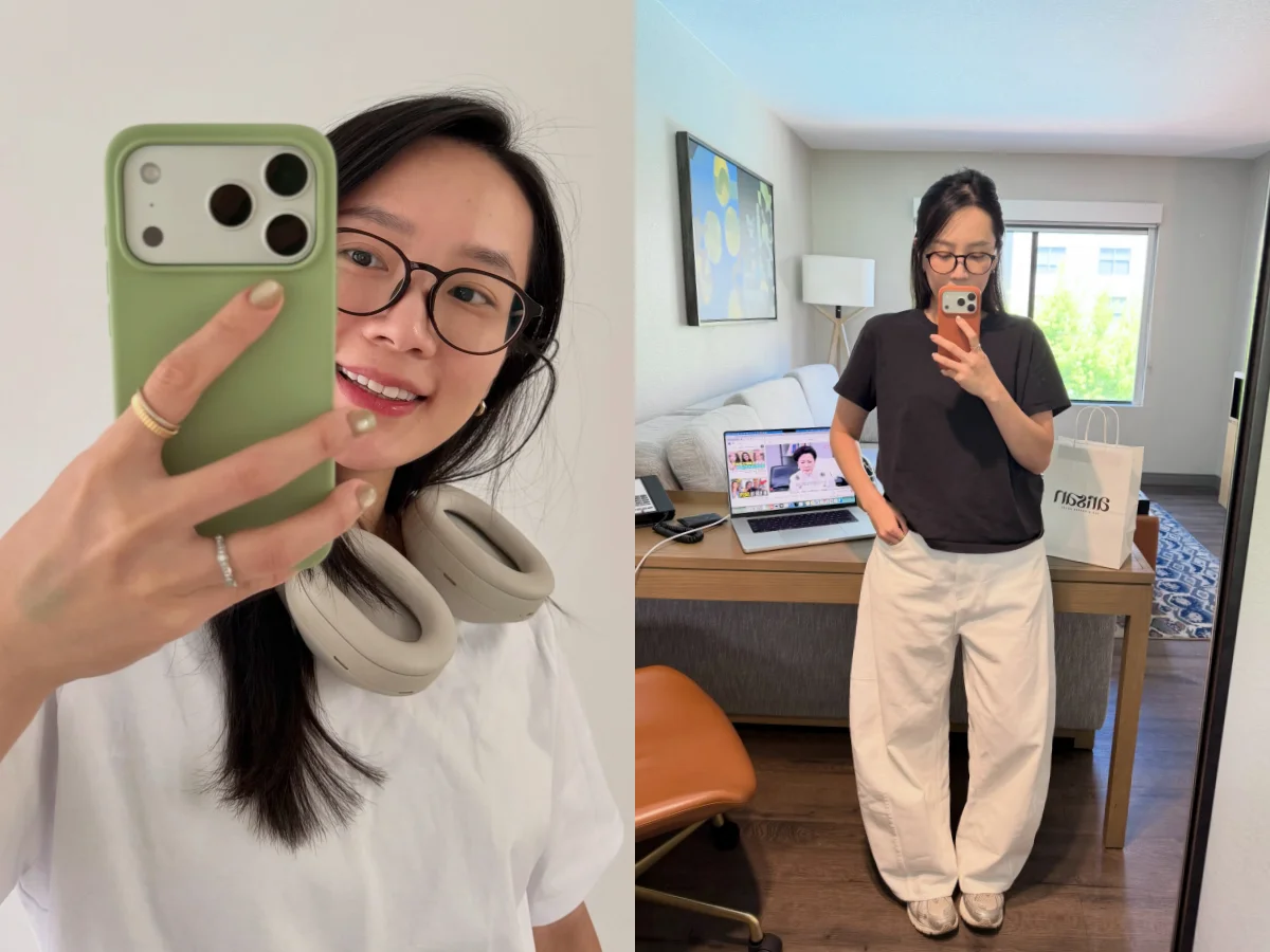 Kelly被譽為：穿素T最好看的女生！簡約穿搭自曝衣櫃裡滿滿UQ單品，素踢熱愛這間！