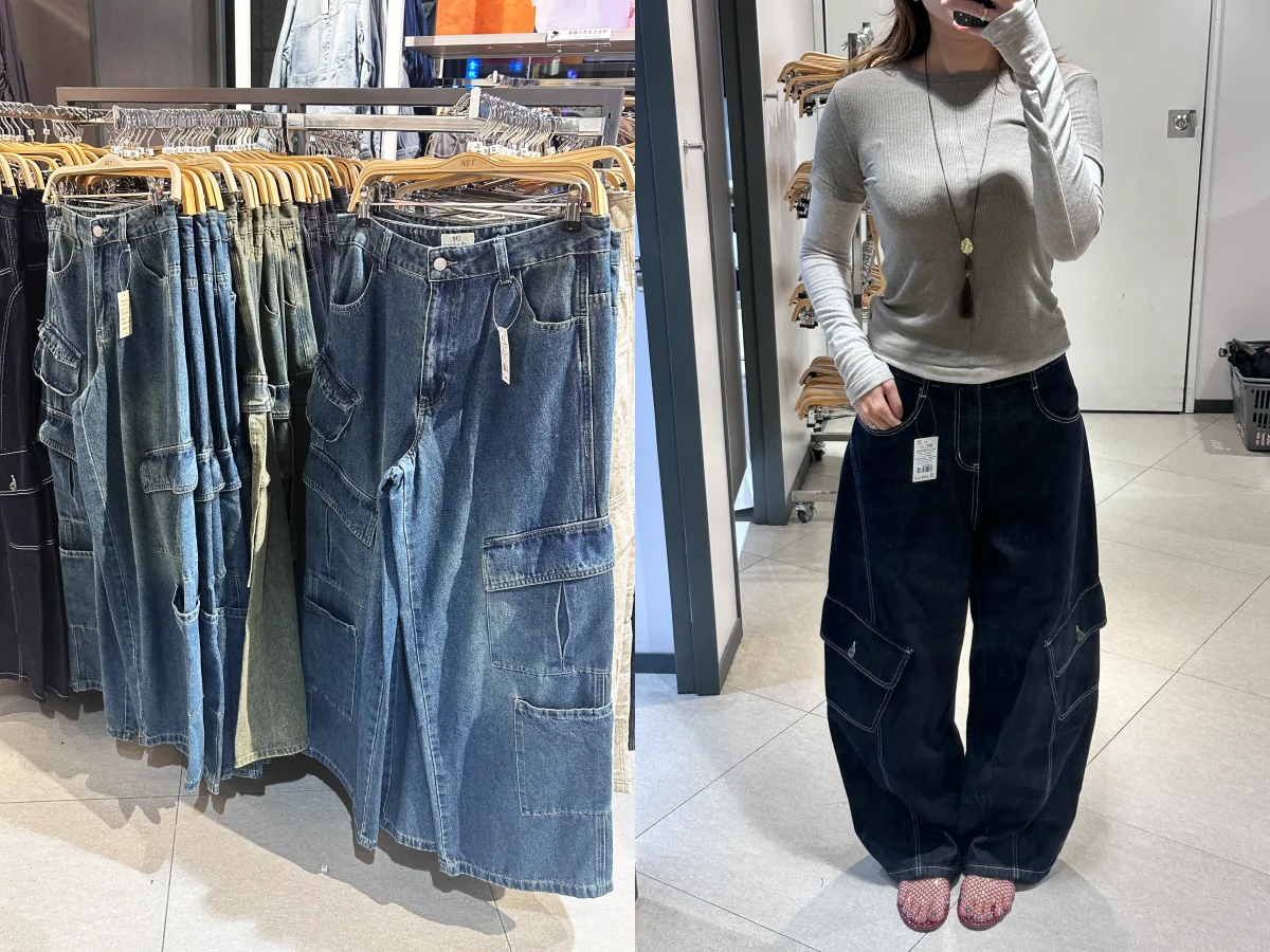 萬名Threads友熱議NET「顯瘦工裝錐形褲」肉肉女一穿「胸以下都是腿」編輯實穿