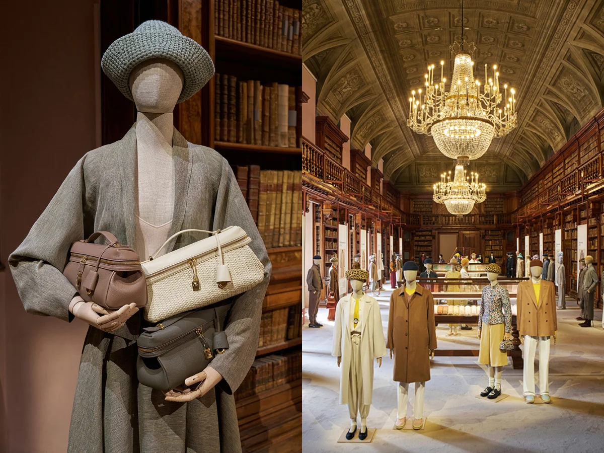 Loro Piana 2027春夏系列！ 把米蘭歷史圖書館變成沉浸式展場，經典工藝公開