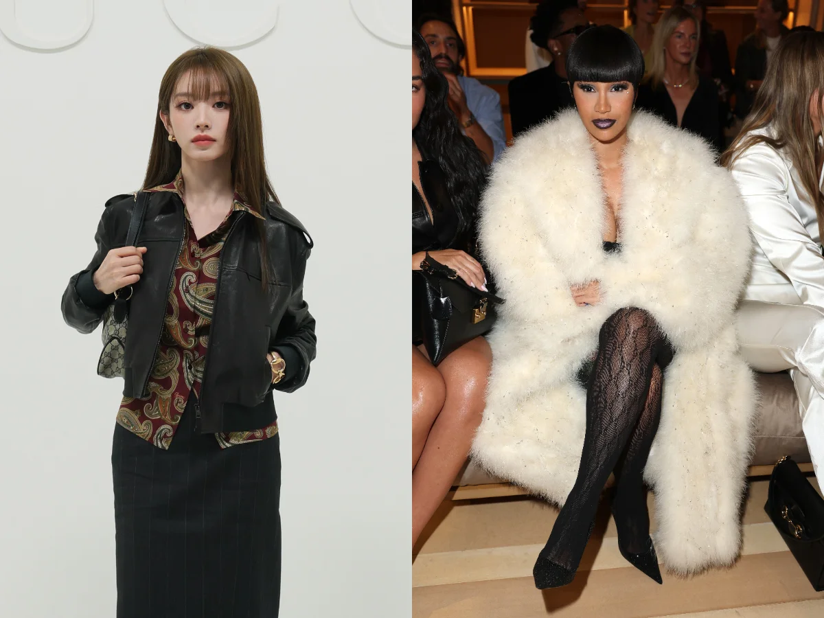 田曦薇、Cardi B同場看秀！Gucci秀場變成旗艦店，馬銜包、樂福鞋、竹節手柄換新模樣