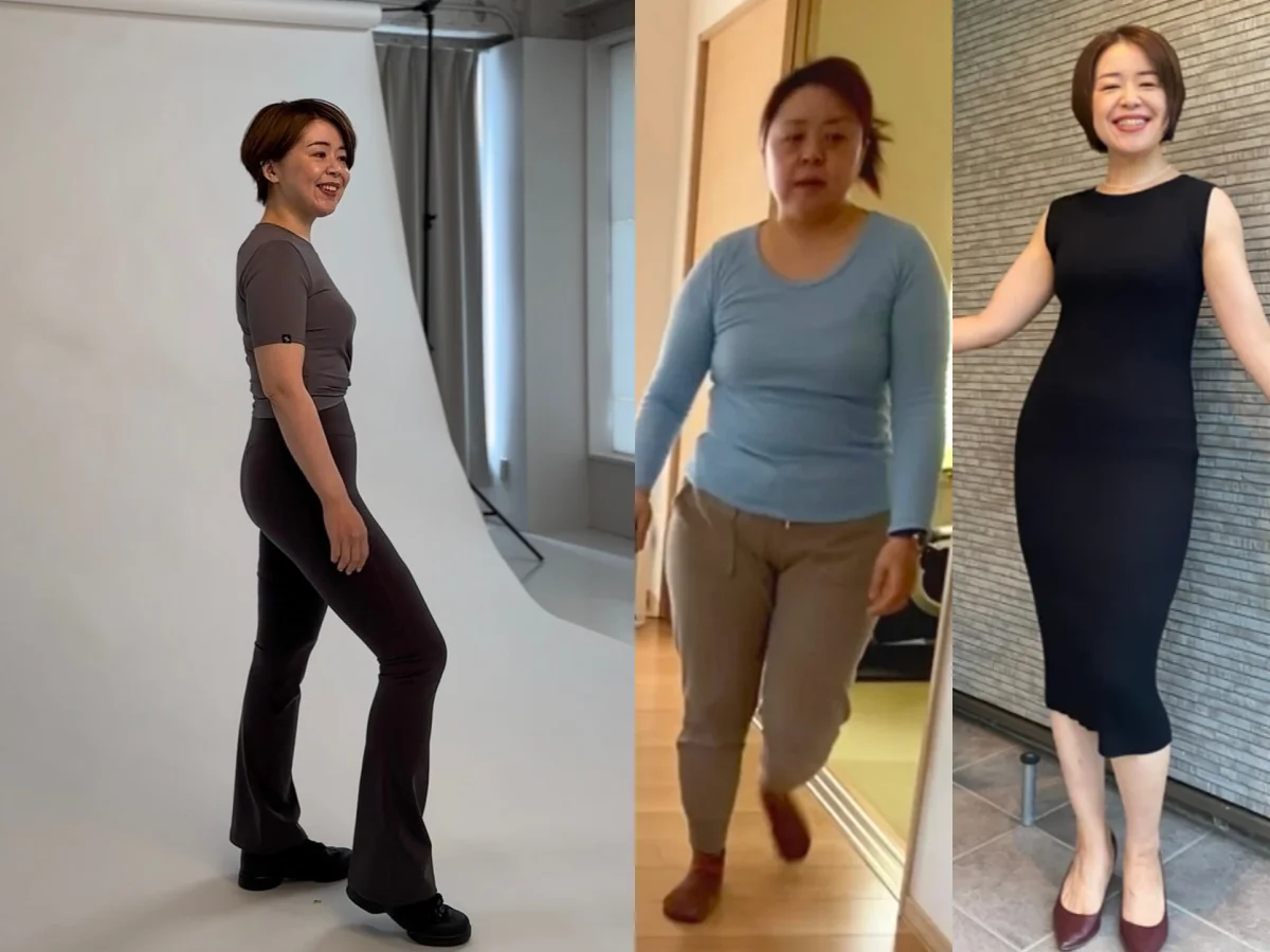 82→57kg！44歲日女一年狂甩25公斤，不挨餓也成功逆襲：找回身材也找回「自信」！