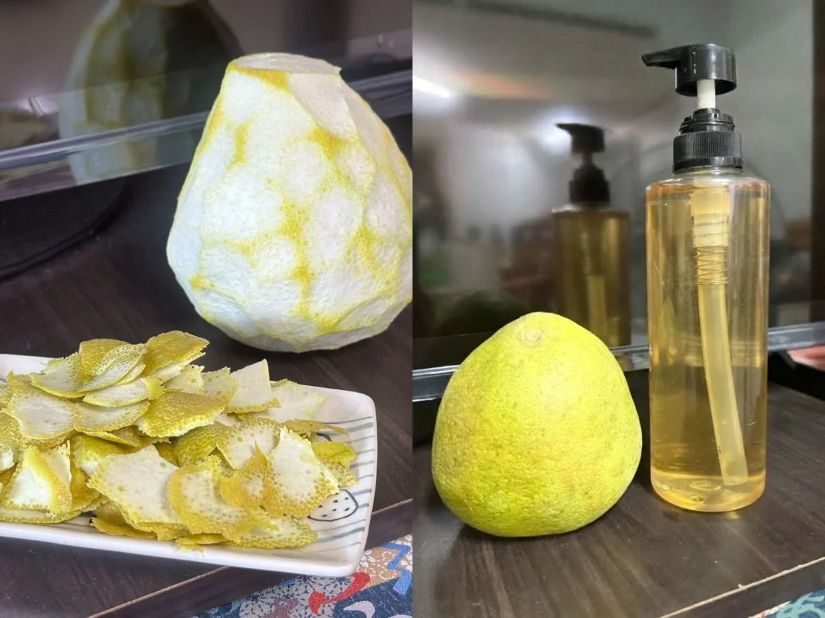 【女大QA小隊】柚子皮可以再利用？3大柚子皮環保妙用必學：自製洗碗精去油、防蚊超有效