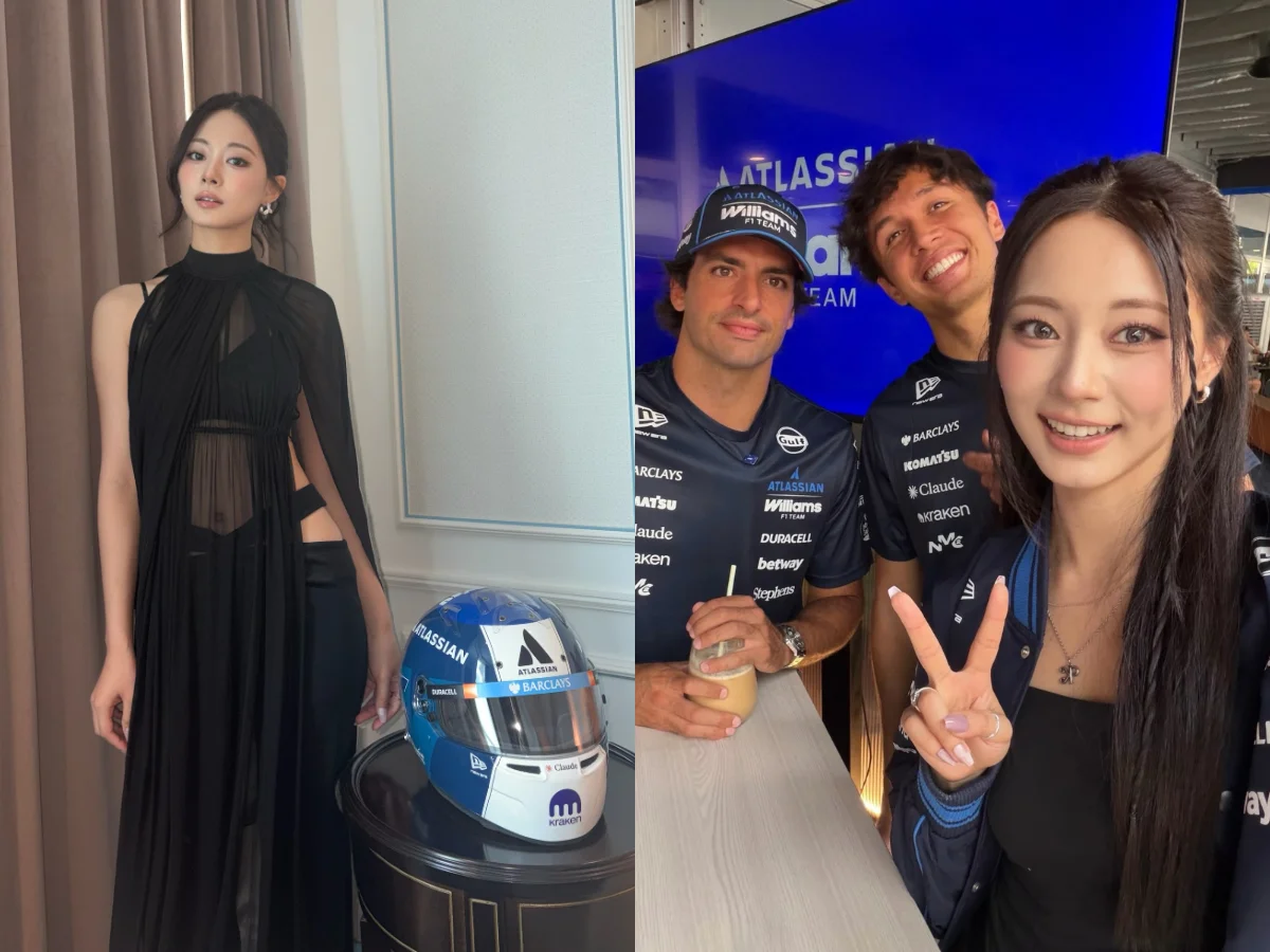 逆天比例被說是「粗腿五五身」？？周子瑜F1賽車4套穿搭：短褲X長靴顯瘦又高級