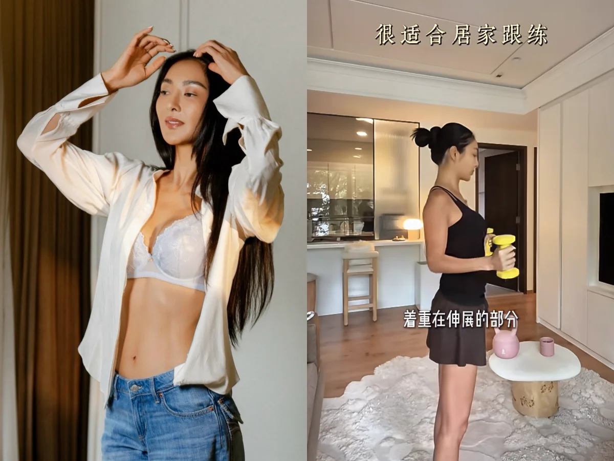 47歲身材像20歲！吳速玲每天「10分鐘伸展」養出回春體態，4招瘦全身＋改善肩頸痠痛超有感！
