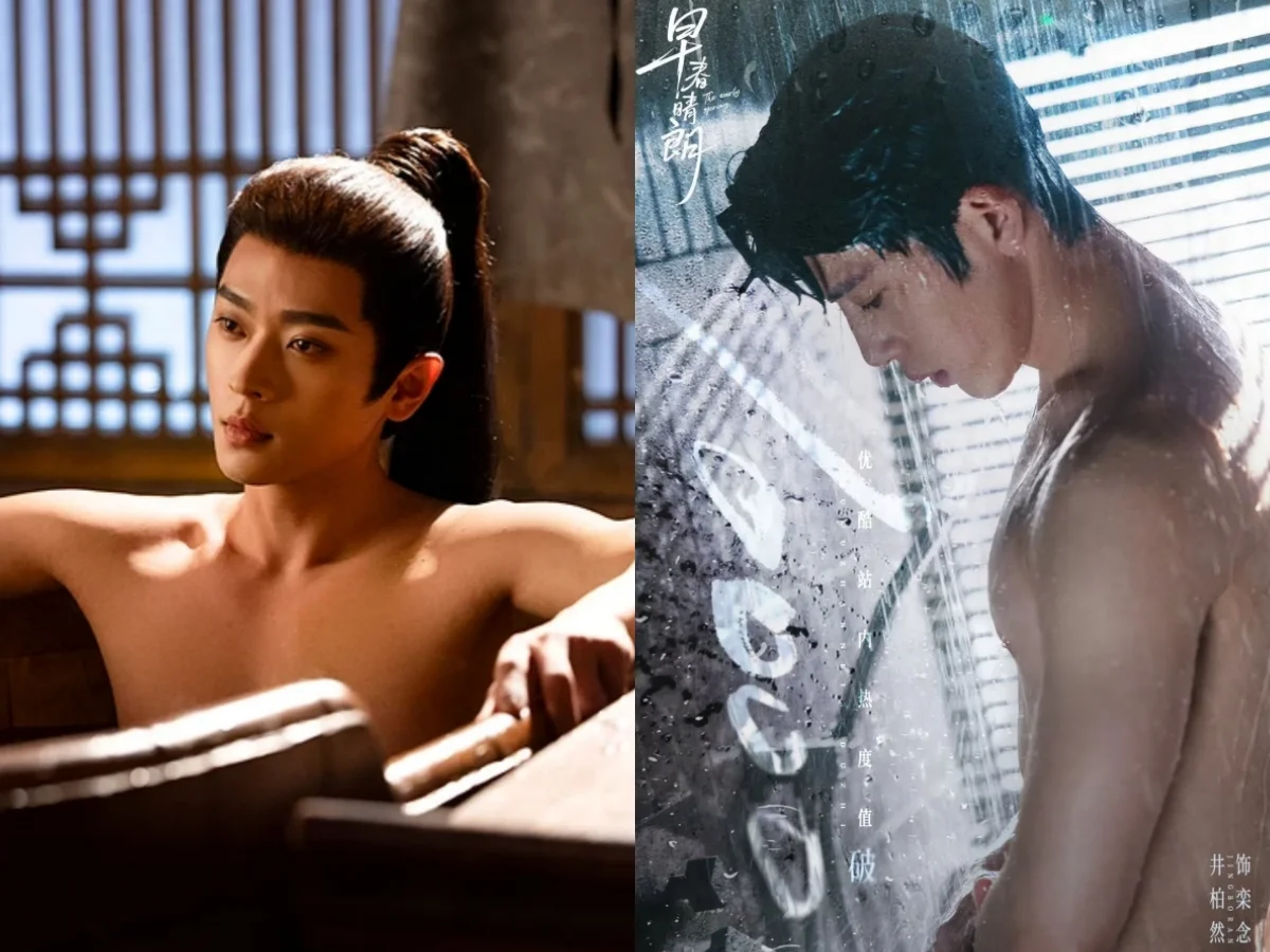 陸劇7位男神沐浴名場面大公開！丞磊禁慾系薄肌超撩人、井柏然八塊腹肌性感指數爆表