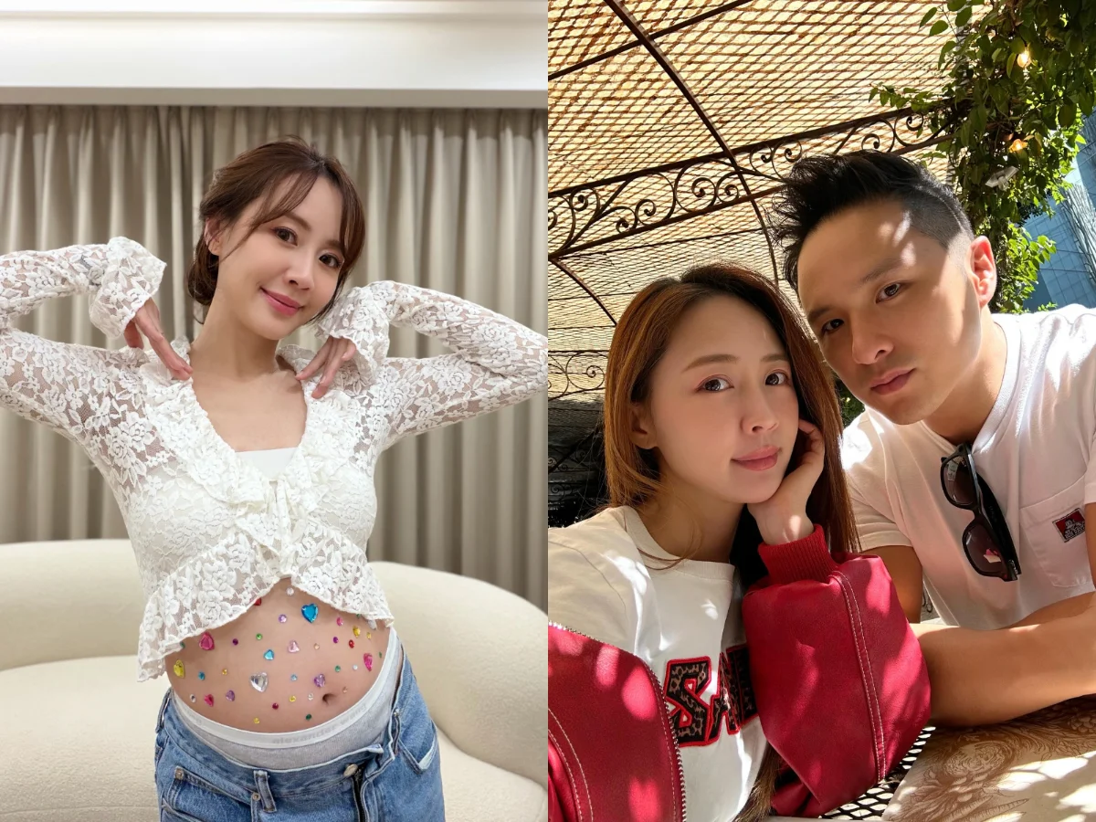 恭喜！41歲賴薇如宣布懷孕，結婚2年積極求子，曬孕肚喜曝：沒想過高齡的我會自然懷孕