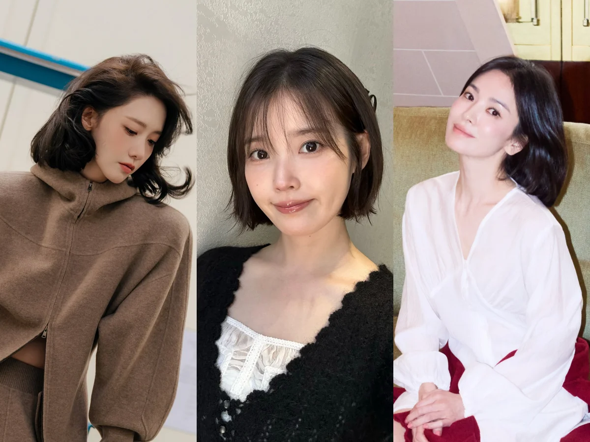 韓星「短髮病」蔓延中！2026長鮑伯頭回歸，潤娥、IU、金裕貞都剪了，不同臉型這樣剪