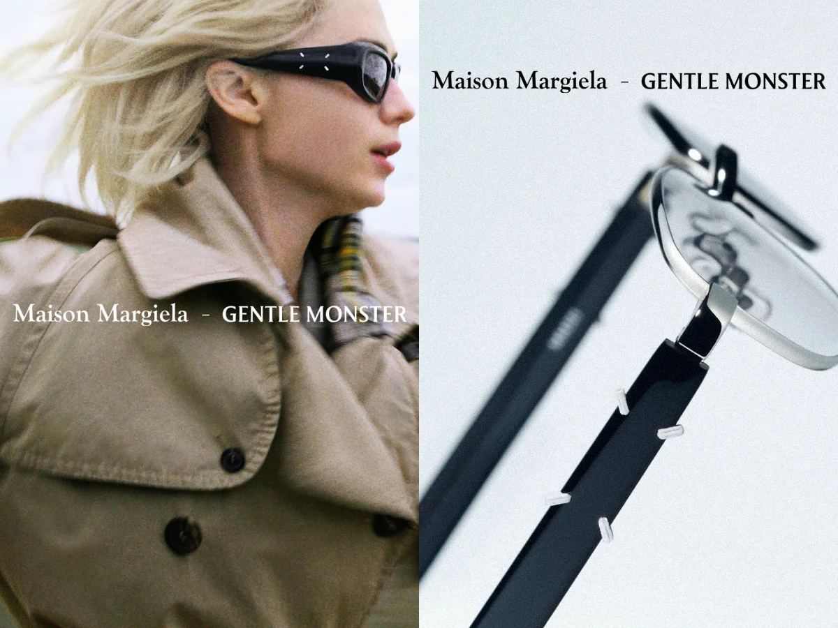 Gentle Monster新聯名：Maison Margiela解構鏡框、懸浮縫線，時髦必收