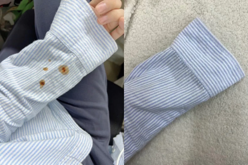 衣服污漬去除1.油漬
