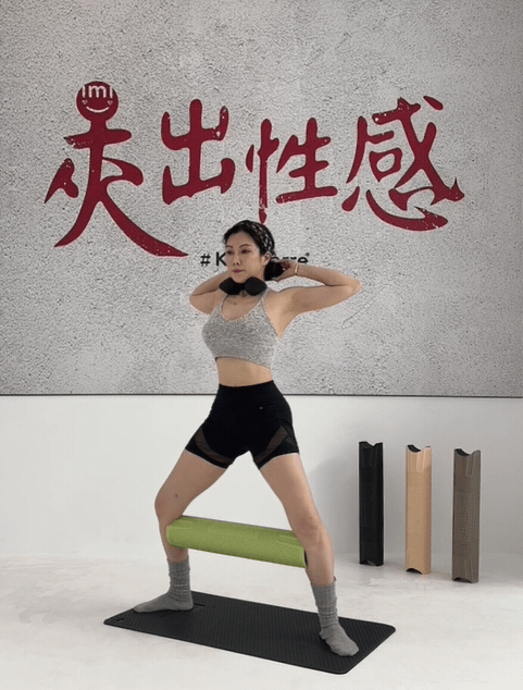 KIMIKO老師示範:KimiBarre「C字夾」2分鐘瘦大腿 2分鐘瘦肚子、瘦大腿、瘦手臂!KIMIKO傳授打薄身材最有效「C字夾」