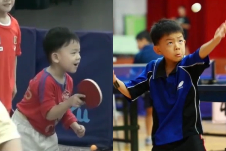 昔日萌娃變國手!台灣桌球新星:「柚子同學」高承睿19歲初登奧運成「國民金孫」